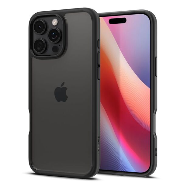 Spigen Ultra Hybrid iPhone 16 Pro Case - Matte Black 1