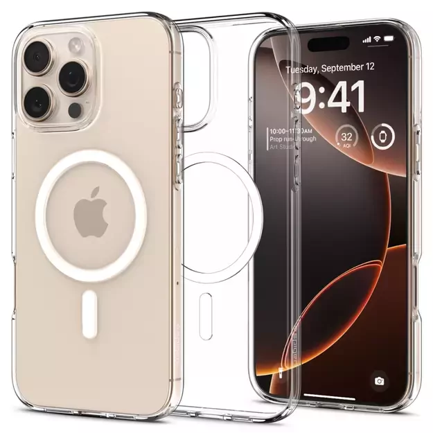 Spigen Liquid Crystal Mag MagSafe iPhone 16 Pro Case - Clear