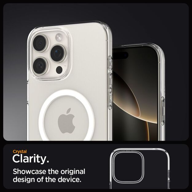 Spigen Liquid Crystal Mag MagSafe iPhone 16 Pro Case - Clear 13