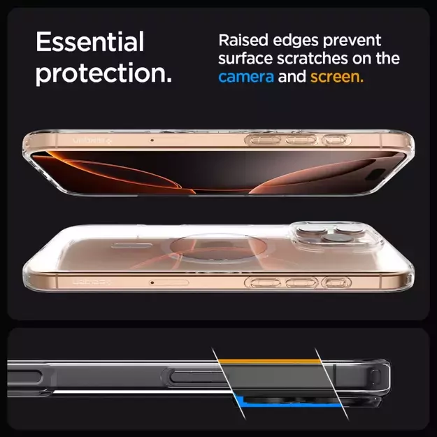 Spigen Liquid Crystal Mag MagSafe iPhone 16 Pro Case - Clear 7