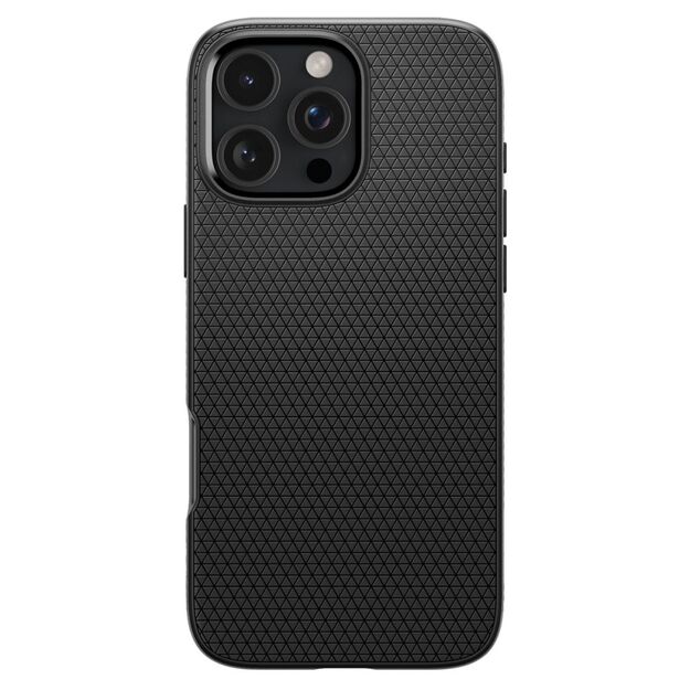 Spigen Liquid Air Case for iPhone 16 Pro Max - Black 7