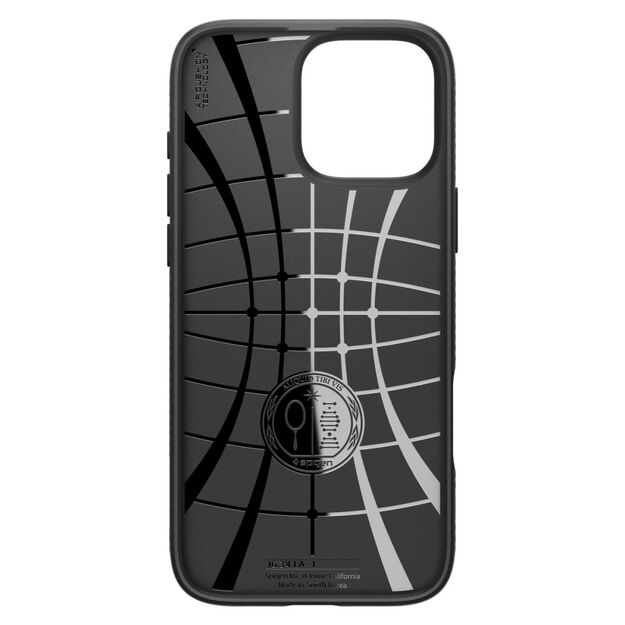 Spigen Liquid Air Case for iPhone 16 Pro Max - Black 8