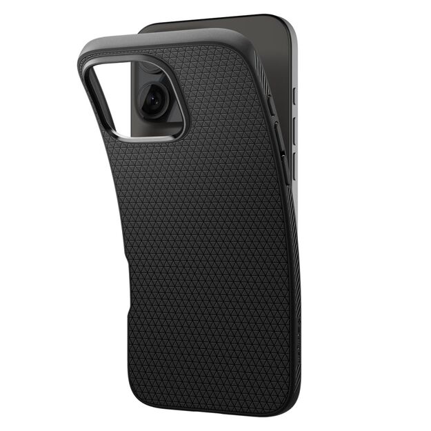Spigen Liquid Air Case for iPhone 16 Pro Max - Black 10