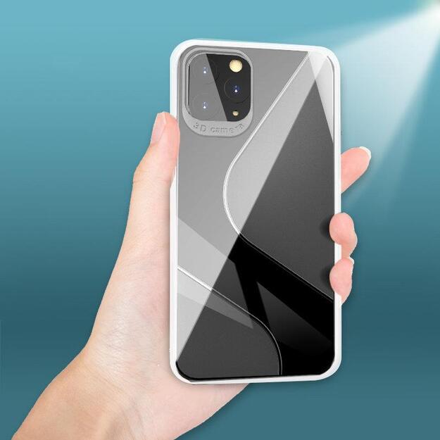S-Case Flexible Cover TPU Case for Huawei P40 Lite E transparent 27