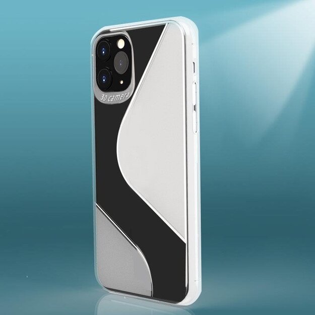 S-Case Flexible Cover TPU Case for Huawei P40 Lite E transparent 1