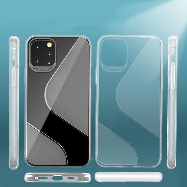 S-Case Flexible Cover TPU Case for Huawei P40 Lite E transparent 26