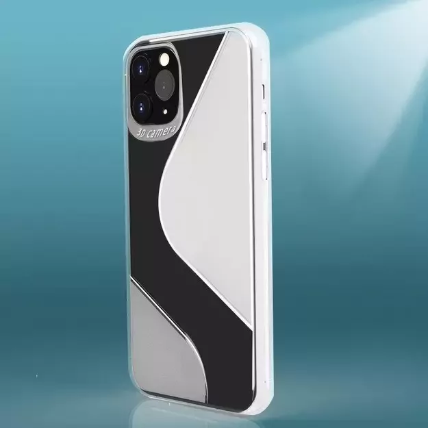 S-Case Flexible Cover TPU Case for Huawei P40 Lite E transparent 14