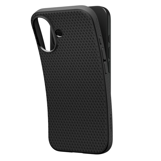Spigen Liquid Air Case for iPhone 17 - Matte Black 1