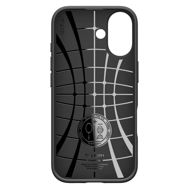 Spigen Liquid Air Case for iPhone 17 - Matte Black 2