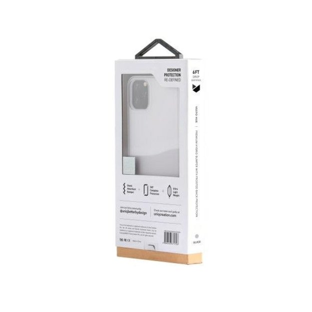 Uniq Vesto Hue case for iPhone 11 Pro Max - transparent and silver 3