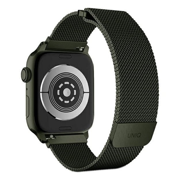 Uniq Dante Stainless Steel strap for Apple Watch 1/2/3/4/5/6/7/8/SE/SE2 42/44/45mm - green 1