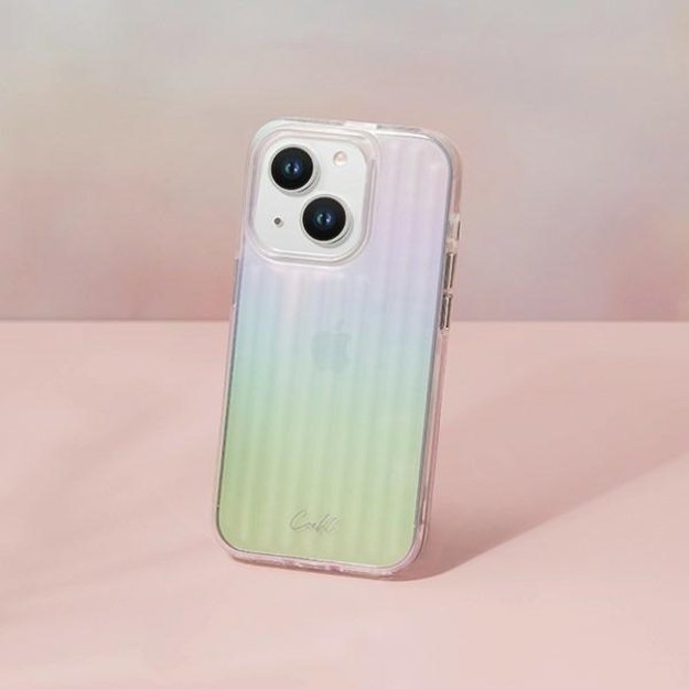 Uniq Coehl Linear case for iPhone 14 - iridescent 1