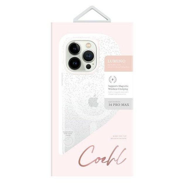 Uniq Coehl Lumino case for iPhone 14 Pro Max - silver 3