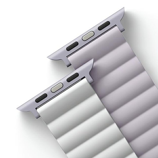 Uniq Revix strap for Apple Watch 1/2/3/4/5/6/7/8/SE/SE2/Ultra 42/44/45/49mm - lilac-white 4