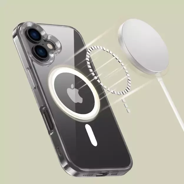 Tech-Protect FlexAir Hybrid MagSafe iPhone 16 Case - Clear 8