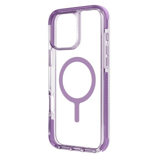 Uniq Combat iPhone 16 6.1&quot  Magclick Charging case pink/gray pink 2