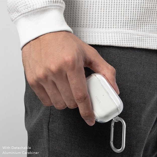 Uniq Glase AirPods Pro case smoked/smoke 8