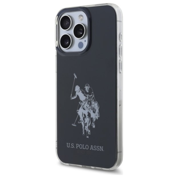 US Polo USHCP15XTPUHRBK iPhone 15 Pro Max 6.7&quot  black/black Shiny Big Logo 1