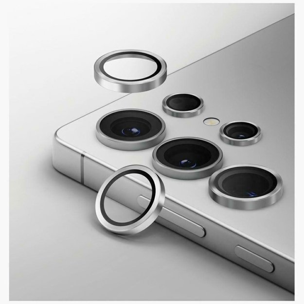 Uniq Optix Aluminum Camera Lens for Samsung Galaxy S25 Ultra - Silver 1