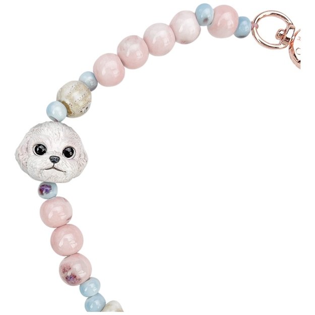 Nimmy New Big Eye Cute Pets 2.0 Bag Charm - Pink 1