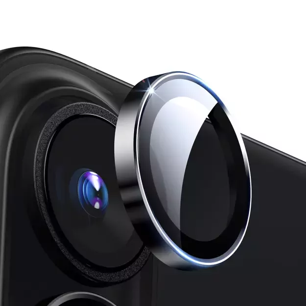 ESR Armorite Tempered Glass for iPhone 16 / 16 Plus Camera - Black 8