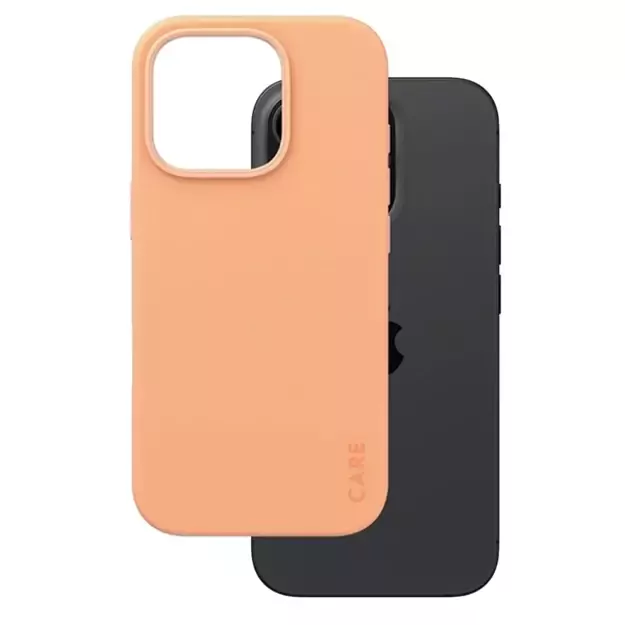 CARE by PanzerGlass Fashion Case iPhone 16 Pro 6.3&quot  Peachy MagSafe 1390 1
