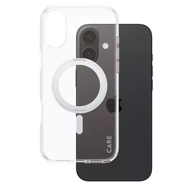 CARE by PanzerGlass Feature Kickstand Case iPhone 16 Plus 6.7&quot  silver/silver MagSafe 1327 2