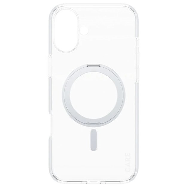 CARE by PanzerGlass Feature Kickstand Case iPhone 16 Plus 6.7&quot  silver/silver MagSafe 1327 1