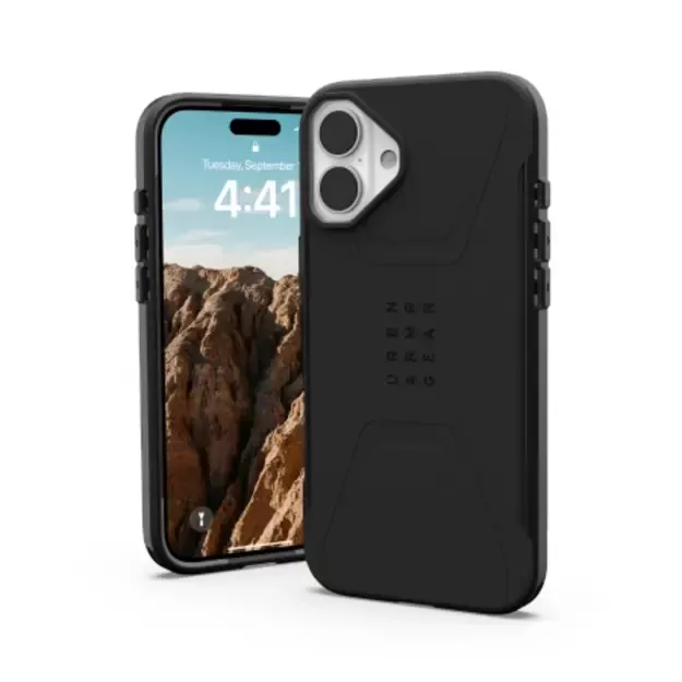 UAG Civilian Magsafe iPhone 16 Plus Case - Black 2