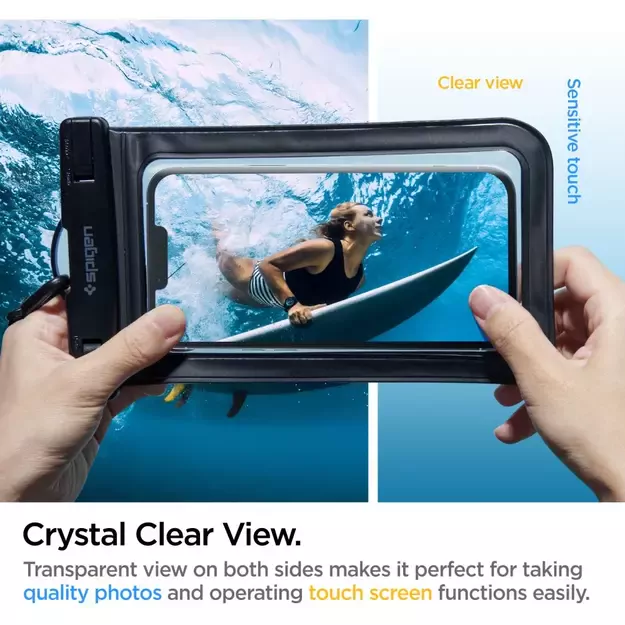Spigen Aqua Shield A601 case waterproof IPX8 - black 8