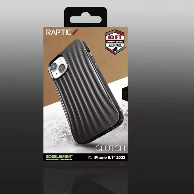 Raptic X-Doria Clutch Case iPhone 14 back cover black 10