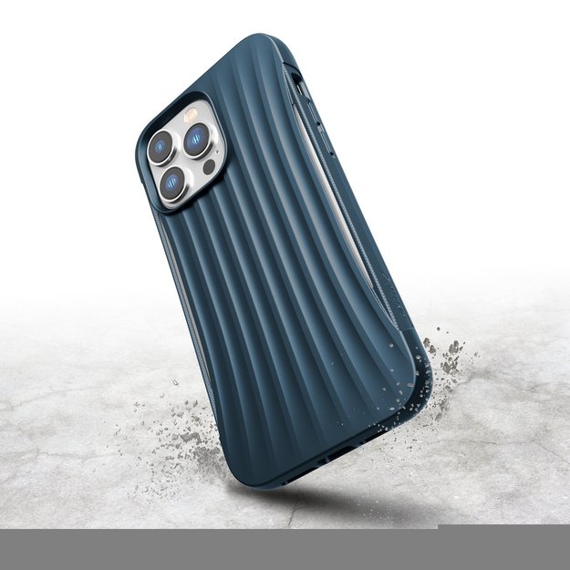 Raptic X-Doria Clutch Case iPhone 14 Pro Max back cover blue 5