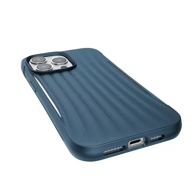 Raptic X-Doria Clutch Case iPhone 14 Pro Max back cover blue 9
