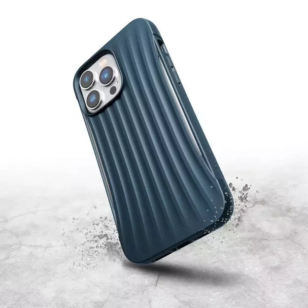 Raptic X-Doria Clutch Case iPhone 14 Pro Max back cover blue 11
