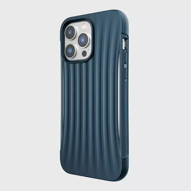 Raptic X-Doria Clutch Case iPhone 14 Pro Max back cover blue 12