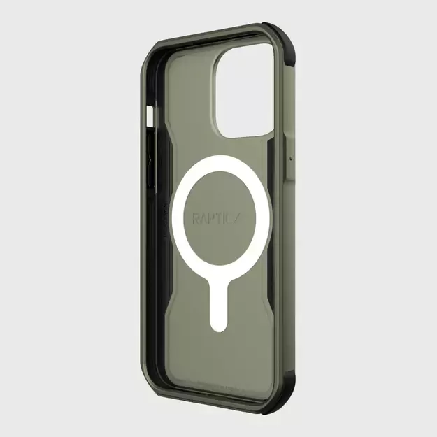 Raptic X-Doria Fort Case iPhone 14 Pro Max with MagSafe armored cover green 7