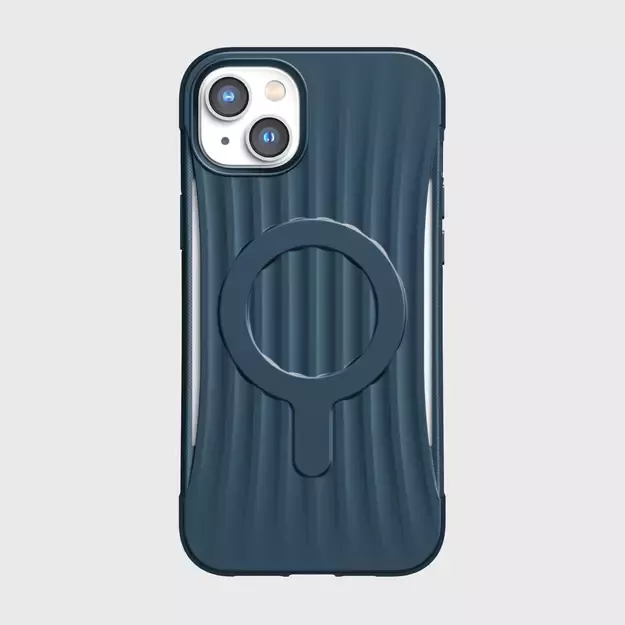 Raptic X-Doria Clutch Case iPhone 14 Plus with MagSafe back cover blue 1