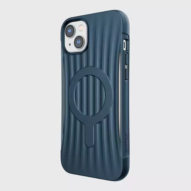 Raptic X-Doria Clutch Case iPhone 14 Plus with MagSafe back cover blue 6