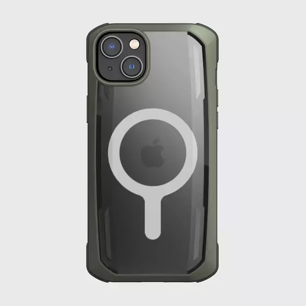 Raptic X-Doria Secure Case iPhone 14 Plus with MagSafe armored cover green 12