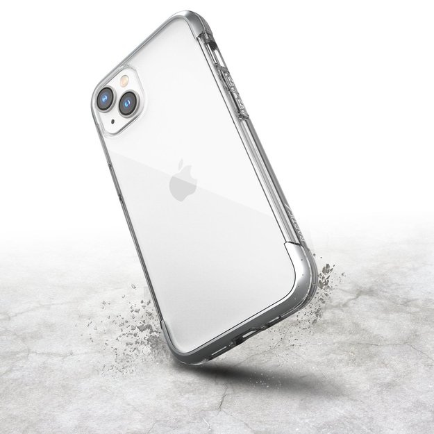 Raptic X-Doria Air Case for iPhone 14 Plus armored cover silver 6