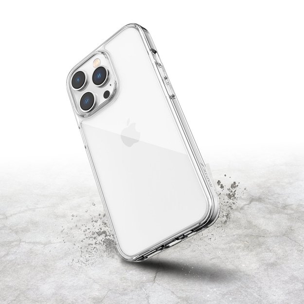 Raptic X-Doria Clearvue Case iPhone 14 Pro Max back cover clear 4