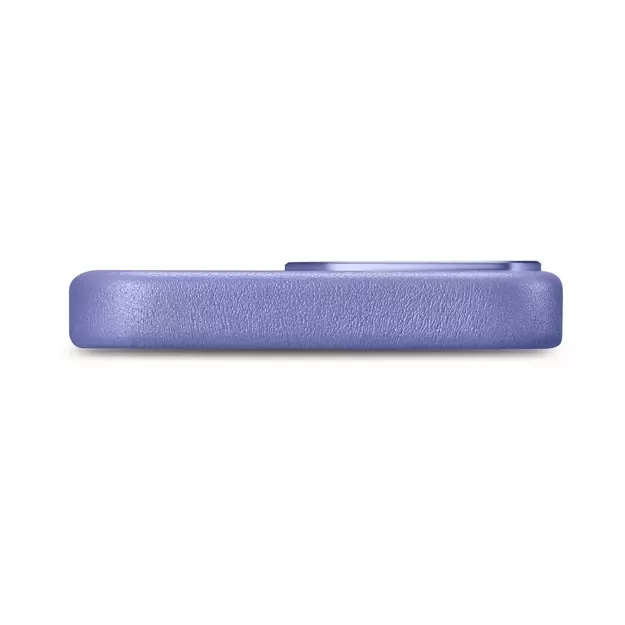 iCarer Case Leather Cover Genuine Leather Case for iPhone 14 Pro Max Light Purple (WMI14220708-LP) (MagSafe Compatible) 6