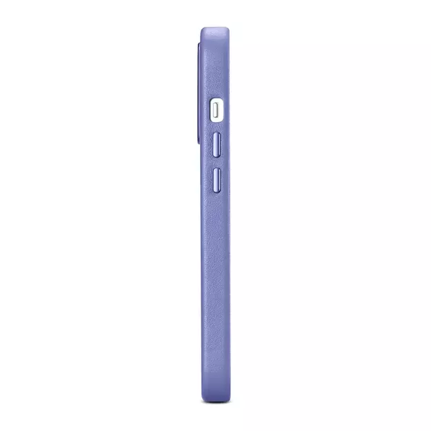 iCarer Case Leather Cover Genuine Leather Case for iPhone 14 Pro Max Light Purple (WMI14220708-LP) (MagSafe Compatible) 8