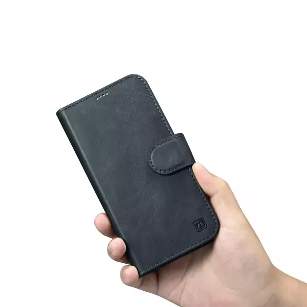 iCarer Oil Wax Wallet Case 2in1 Cover iPhone 14 Pro Max Leather Flip Cover Anti-RFID blue (WMI14220724-BU) 22