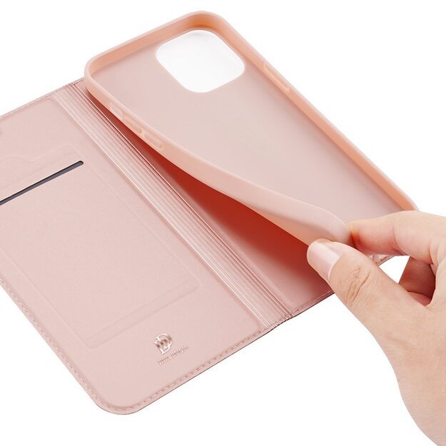 Dux Ducis Skin Pro Bookcase type case for iPhone 13 Pro pink 31