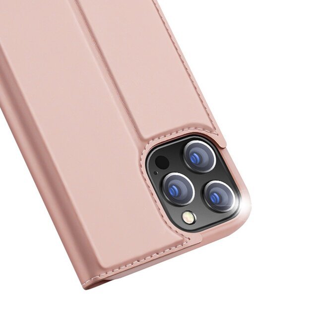 Dux Ducis Skin Pro Bookcase type case for iPhone 13 Pro pink 26