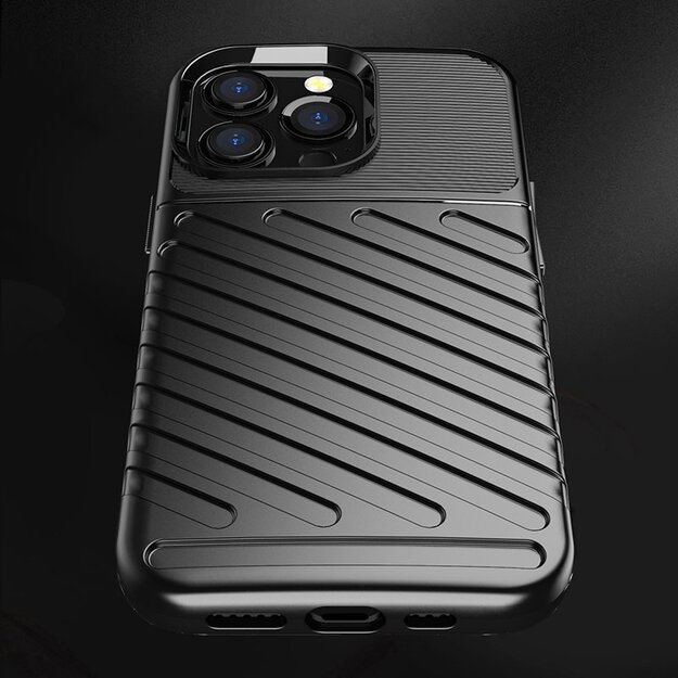 Thunder Case Flexible Tough Rugged Cover TPU Case for iPhone 13 Pro green 21
