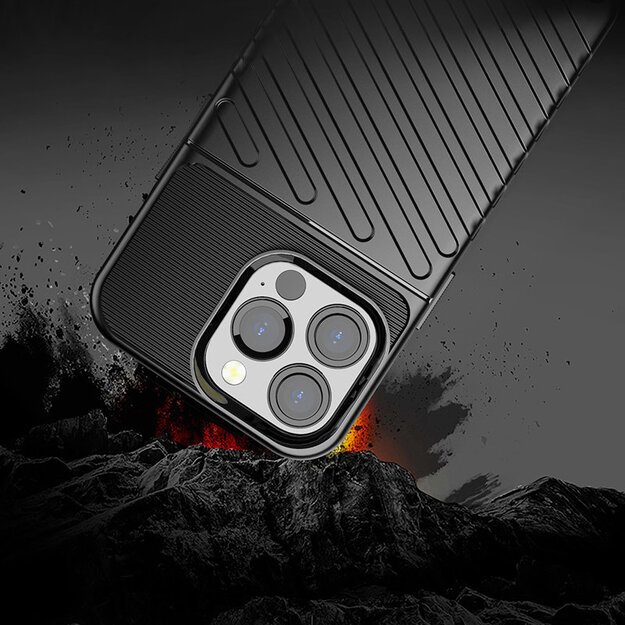 Thunder Case Flexible Tough Rugged Cover TPU Case for iPhone 13 Pro green 20