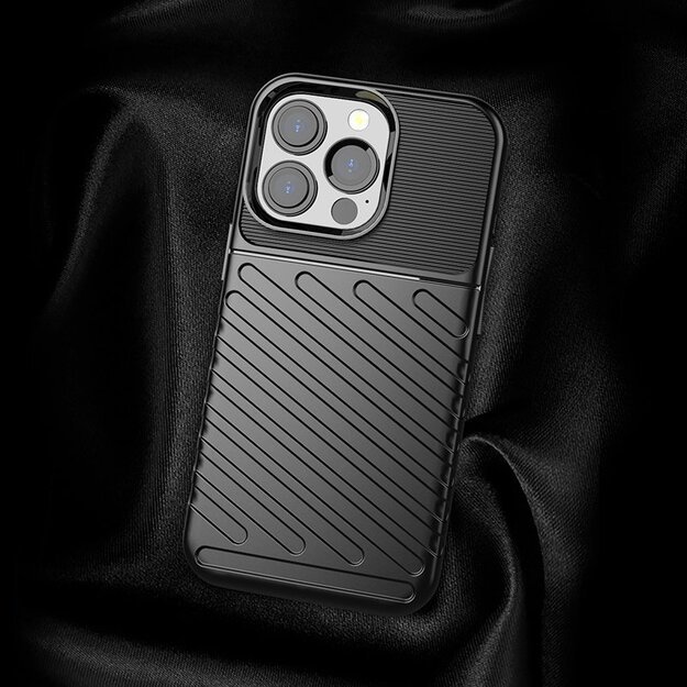 Thunder Case Flexible Tough Rugged Cover TPU Case for iPhone 13 Pro green 18
