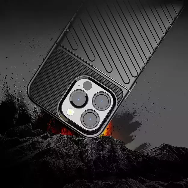 Thunder Case Flexible Tough Rugged Cover TPU Case for iPhone 13 Pro green 6